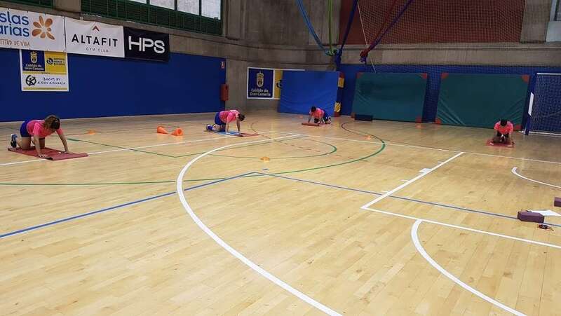 Entrenamientos del Preconte Telde/TA.